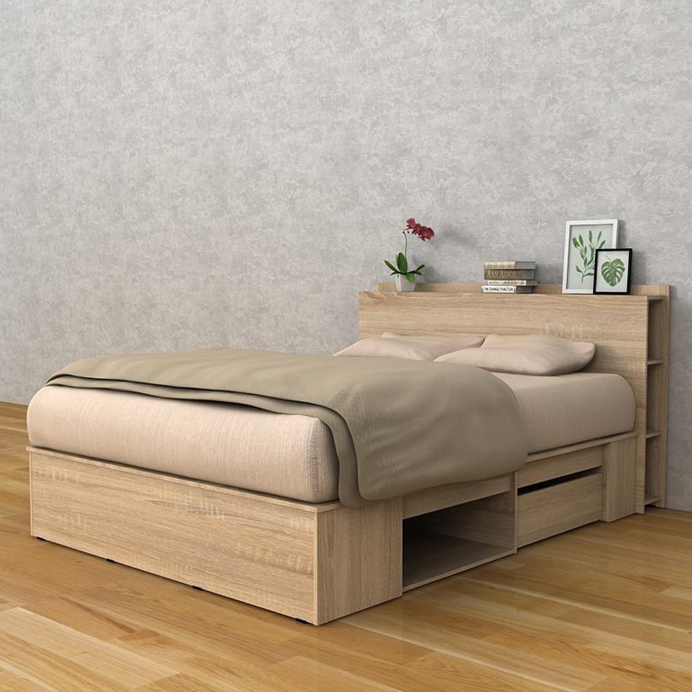 Bavarian Tempat Tidur SONOMA OAK MORGAN BD 160 Terbaik