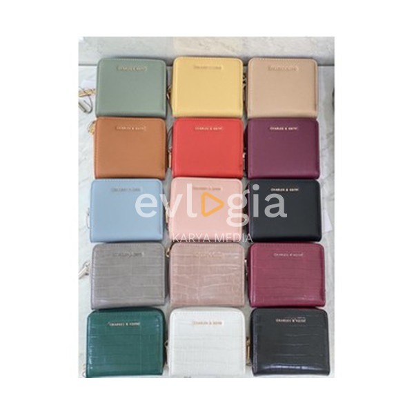 SALE DOMPET WALLET WANITA CNK CK277 BASIC MINI WALLET ORI PREMIUM IMPORT