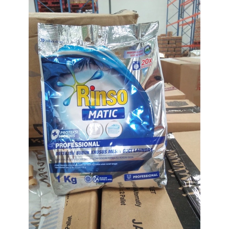 RINSO MATIC 1KG / DETERGENT RINSO MURAH / SABUN CUCI