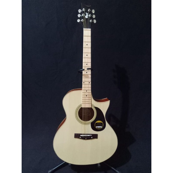 GITAR AKUSTIK CORT CUSTOM TANAM BESI DOUBLE ACTION BERGARANSI