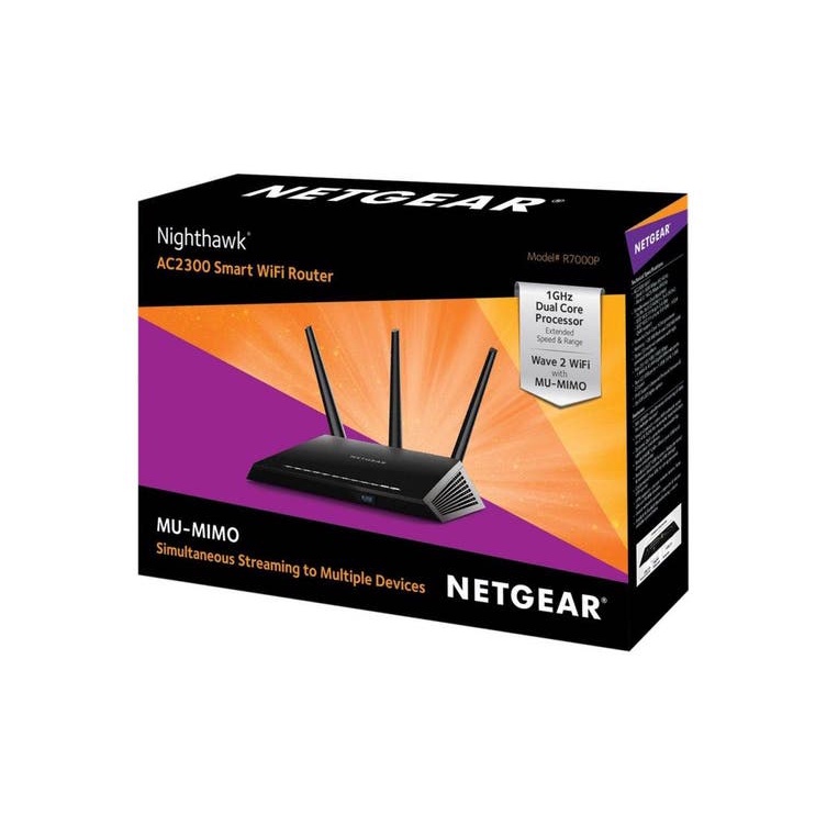 Netgear R7000P AC2300 Nighthawk Smart WiFi Router