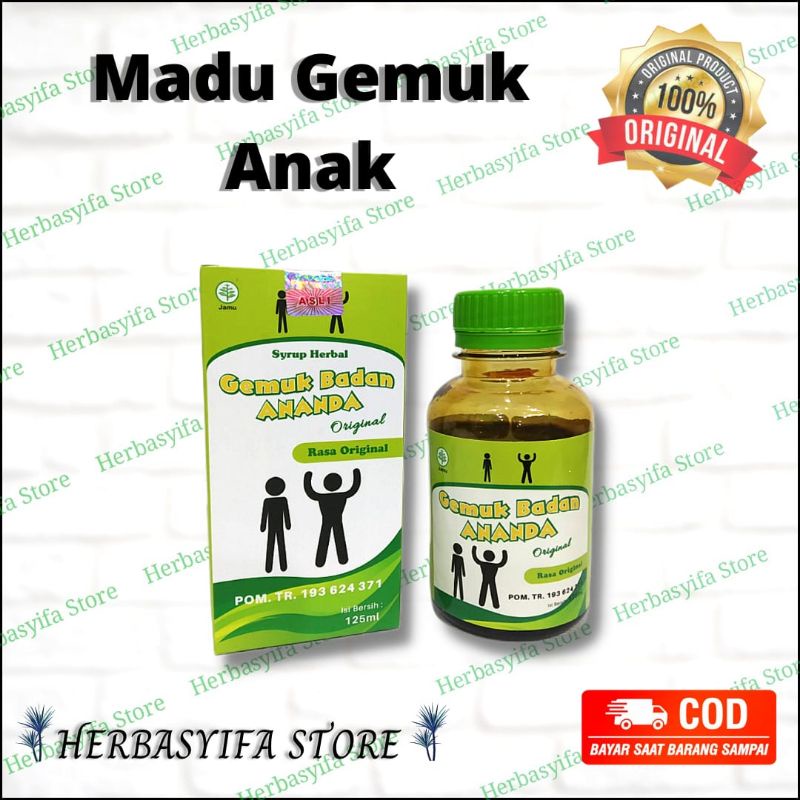 Madu Gemuk Anak - Gemuk Badan Ananda