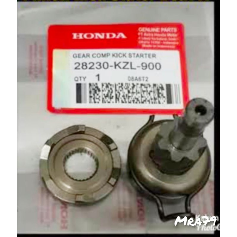 Pinion beat fi kick stater beat fi Pinion Scoopy fi stater kasar(KZL-K25) Ori