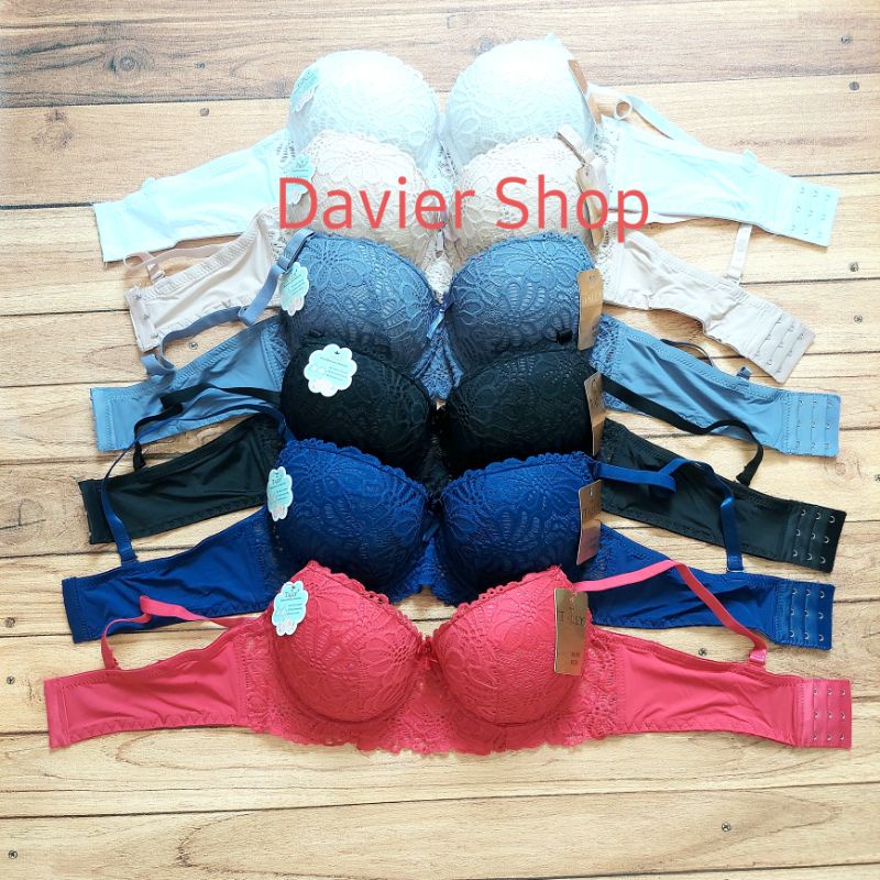 TALLY 8226 BRA BH CUP BESAR JUMBO / BERKAWAT / BUSA TEBAL / BROKAT  PUSH UP