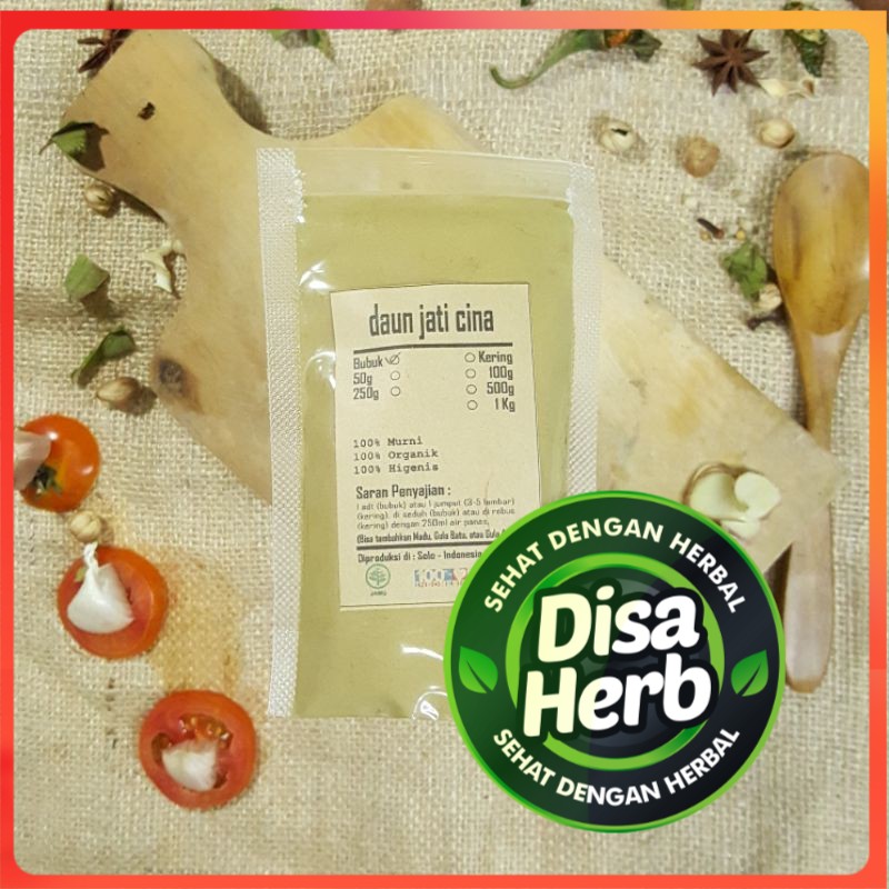 

DAUN JATI CINA BUBUK 500 GRAM - Senna Alexandrina - MURNI - JSR - REMPAH - PREMIUM QUALITY