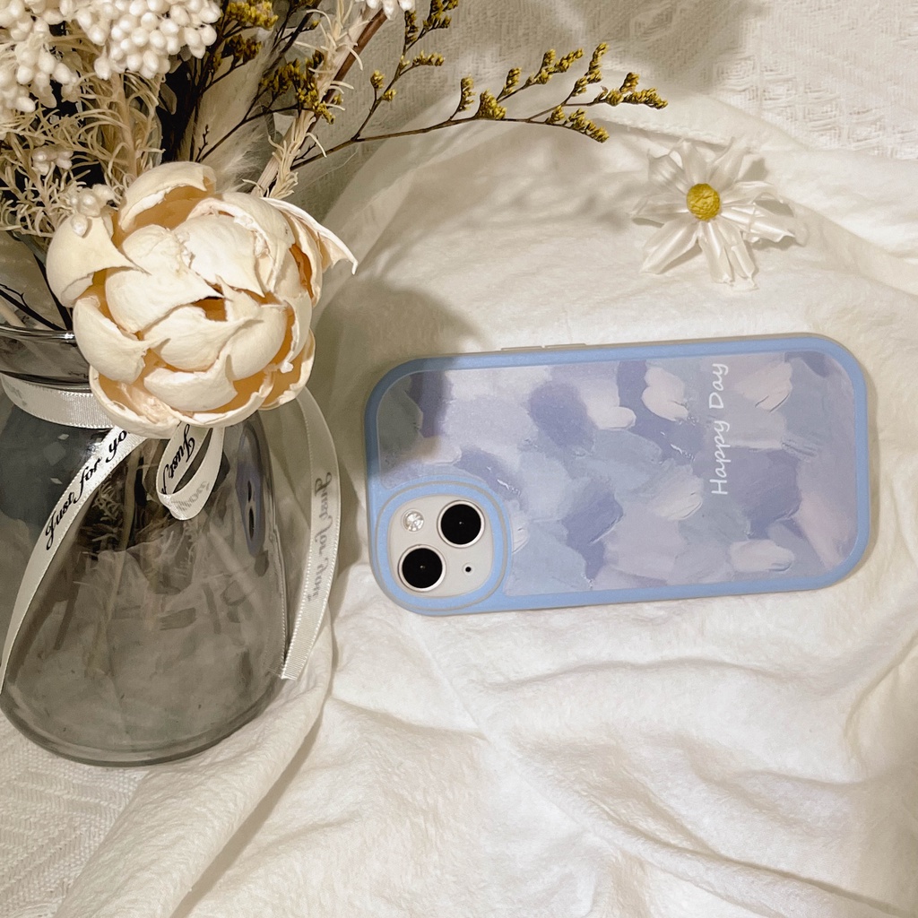 Soft Case TPU Motif Lukisan Cat Minyak Untuk iPhone 11 13pro 13prm 12 7Plus xs 8Plus XR 7 8 XR 11pro xs Max 12Pro Max