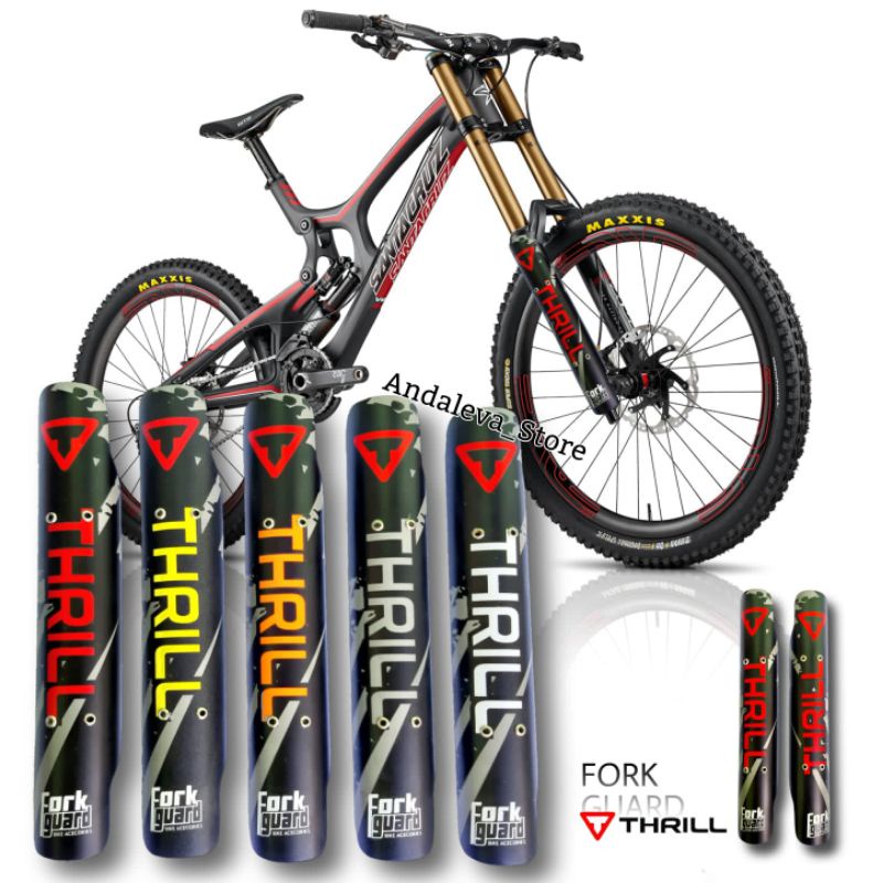 [ PROMO ] Fork Guard Sepeda Mtb THRIL / Pelindung Fork Sepeda Mtb / Protector Sepeda Mtb Terbaru