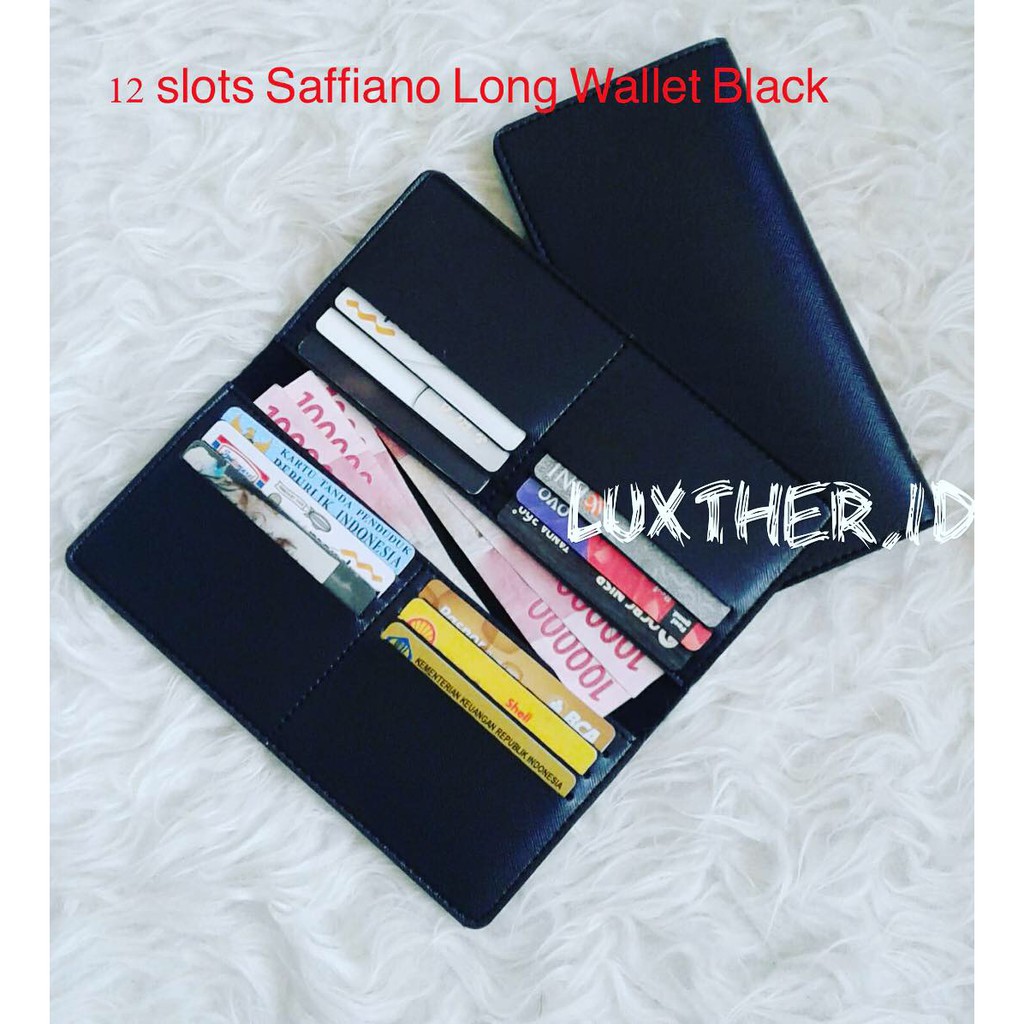 LUXTHER - Long Wallet / dompet wanita / dompet kartu / dompet / dompet murah / dompet tipis