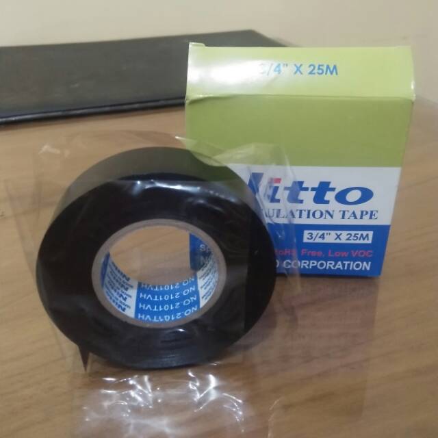 Lakban hitam nitto lakban kabel murah