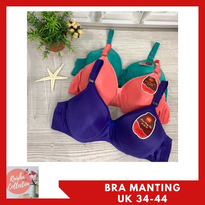 RC Manting Bh/Bra Busa Tipis Tanpa Kawat Size Besar