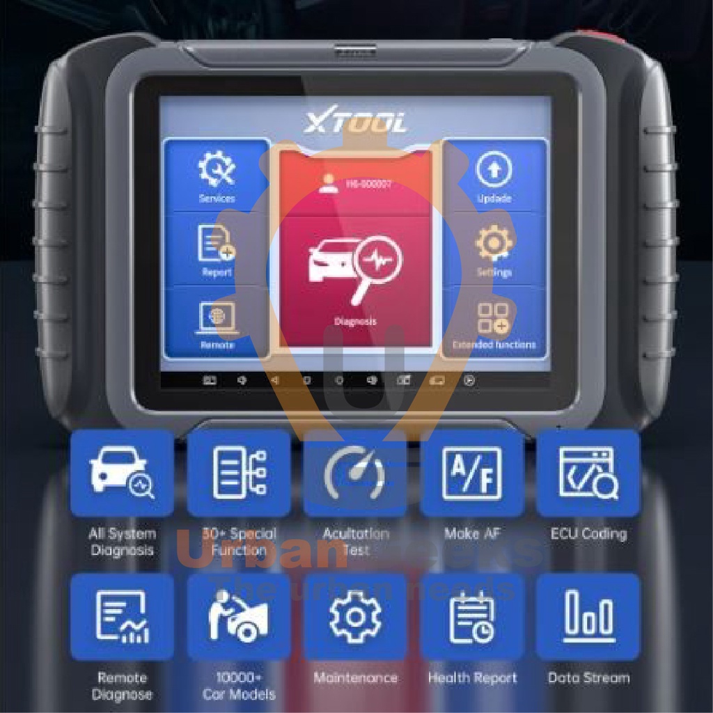 XTOOL D8 OBD2 Diagnostic Scan Tool with ECU Coding Key Programming Resets  OE Full Diagnostics SAS