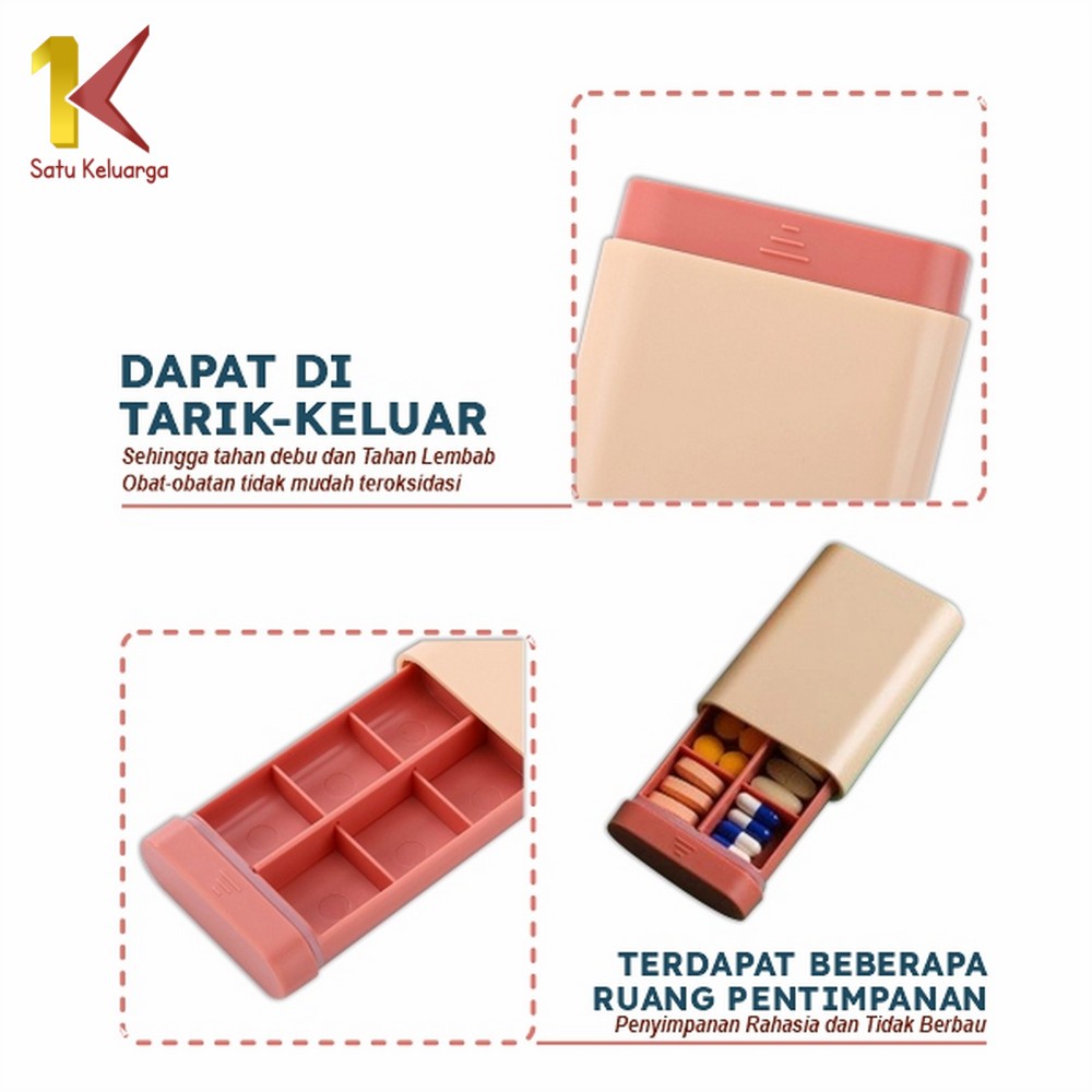 Pull Out Pill Box - Kotak Obat Terorganisir — 9