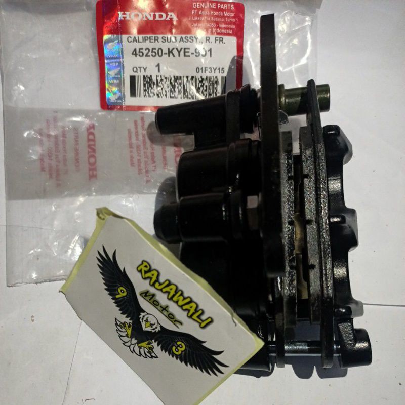 KDM_24 KEPALA BABI KALIPER CAKRAM BAWAH DEPAN DISK MEGAPRO NEW-VERZA-CB150-KYE