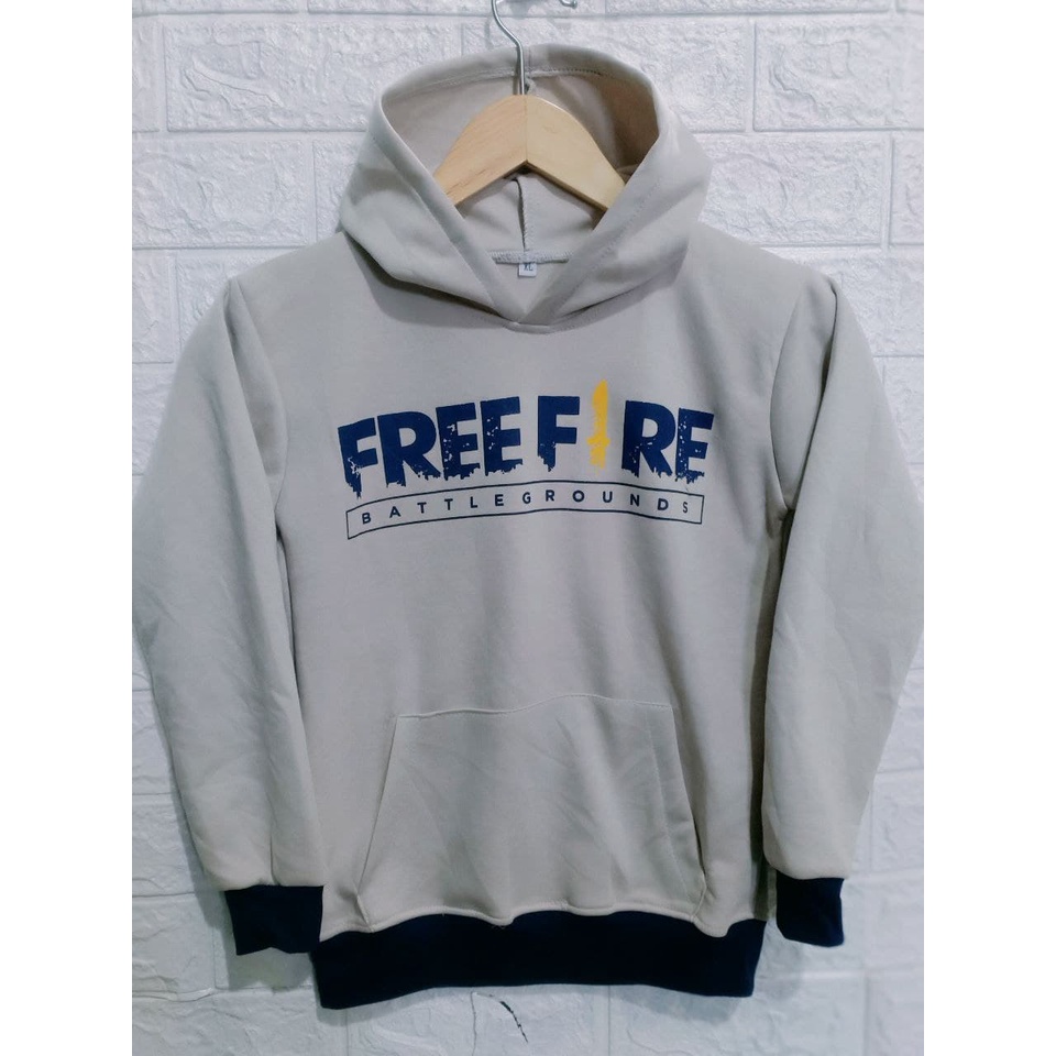 Jaket / Hoodie / Sweater Anak Free Fire Bahan Fleece Cotton Tebal Kualitas Premium 7-8 TAHUN-8