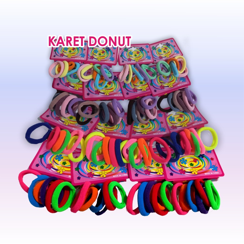 IKAT RAMBUT DONAT IKAT RAMBUT KOREA KUNCIR RAMBUT DONAT KOREA TL