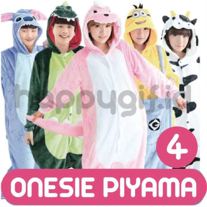 KIGURUMI KOSTUM ONESIE BAJU PIYAMA KARAKTER DEWASA 2