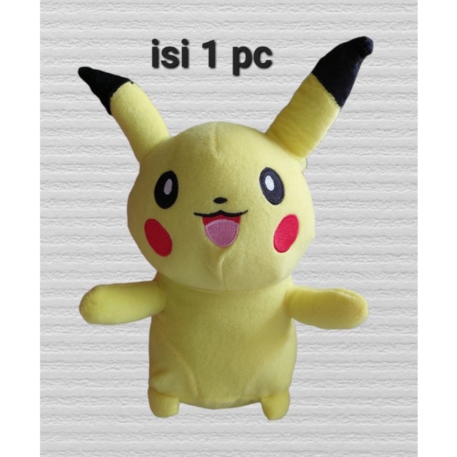 Boneka lucu  POKEMON PIKACHU.....(( tinggi 30 cm ))