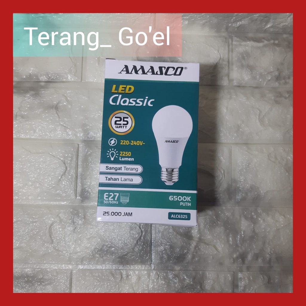 Lampu Led Classic 25 Watt Amasco