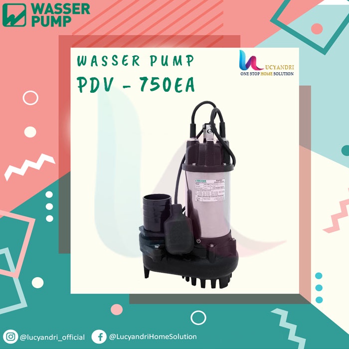 Pompa Celup Air Kotor WASSER PDV-750EA/ Pompa Air Kotor PDV-750EA