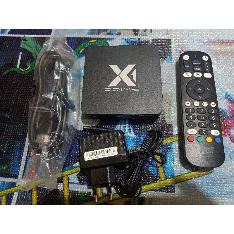 Set top box Stb voice X1 prime i unlock siap pakai