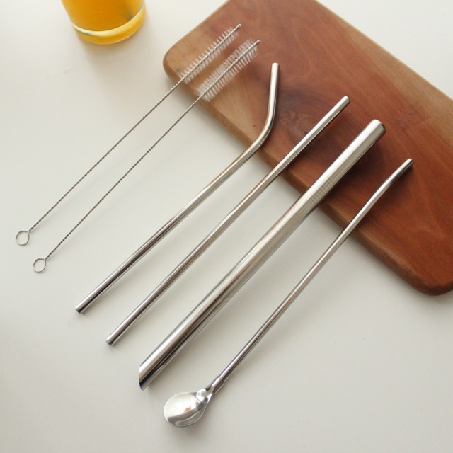 STAINLESS STEEL STRAW  - sedotan