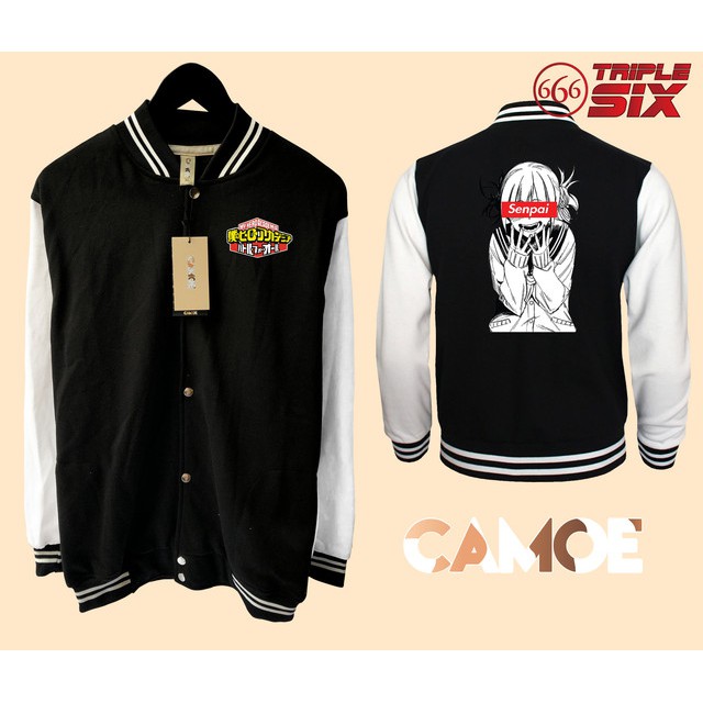 Jaket Varsity Baseball Anime My hero academia Himiko Senpai