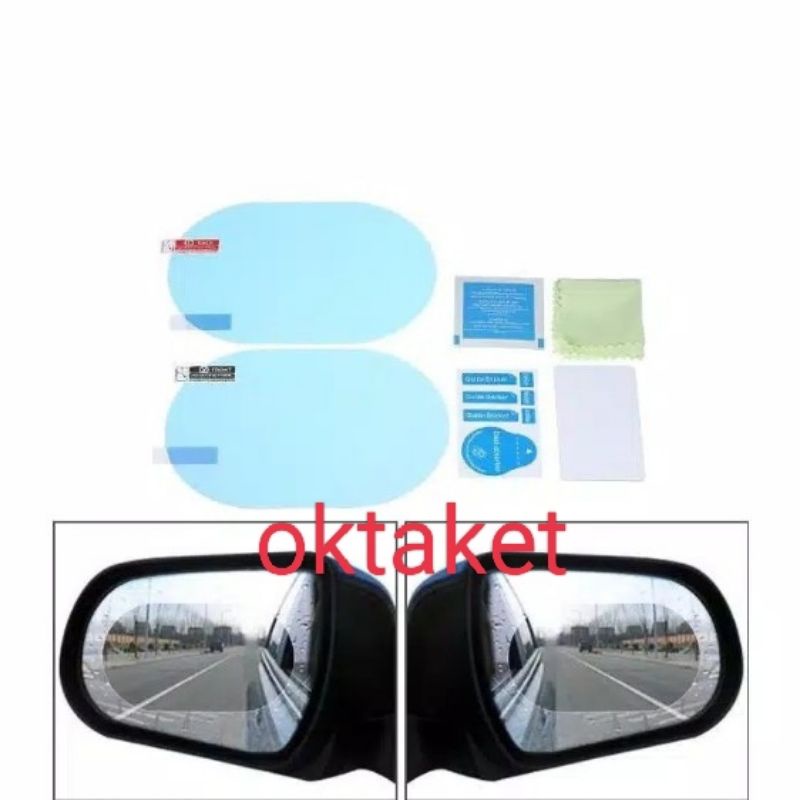 anti fog film anti embun air hujan Spion mobil Universal Rush Terios Innova Avanza Xenia Pajero Veloz Fortuner Raize Rocky Crv Xpander agya ayla