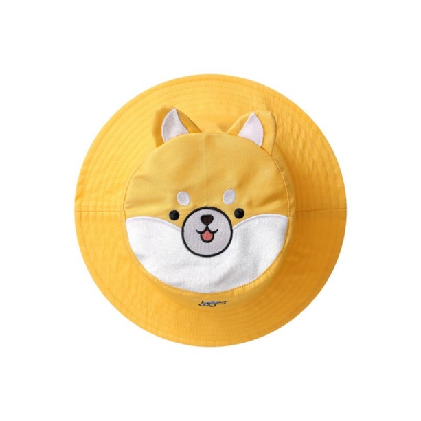 Miniso Bucket Hat kids shiba Topi anak lucu