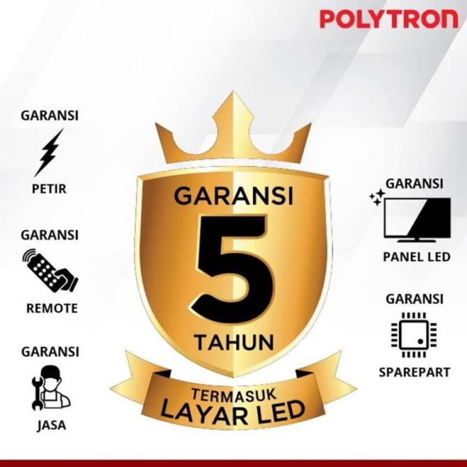 POLYTRON TV SMART LED PLD-32AD1508-32" |Televisi