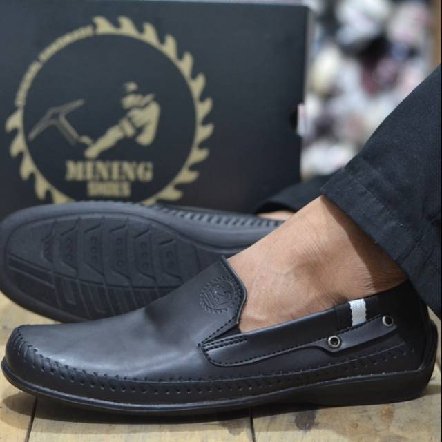 SEPATU SLIP ON PRIA FORMAL SANTAI KERJA ORIGINAL