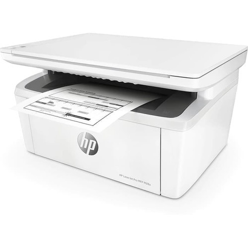 PRINTER HP LASERJET M28W ALL IN ONE WIRELESS / HP LASER JET M 28 W / M28 W AIO PRINT MONO SCAN COPY WIFI RESMI