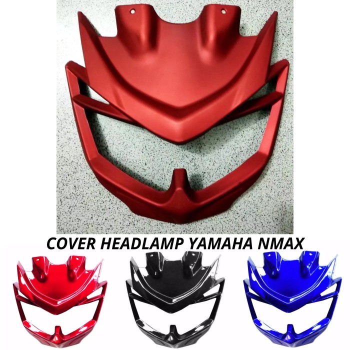 Cover Tutup Lampu Depan - Cover Headlamp - Kedok Yamaha Nmax