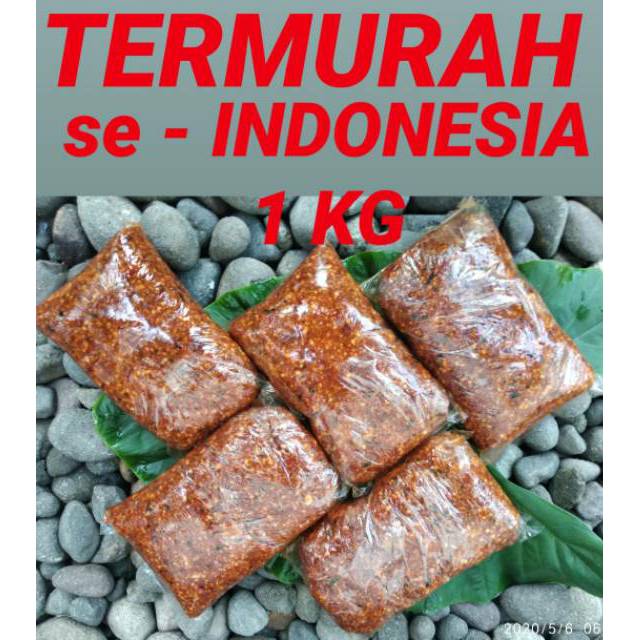 KAJANK SAMBEL BUMBU PECEL MADIUN 1 KG ( SANGRAI )