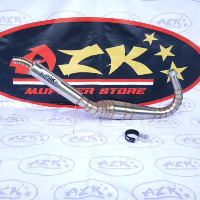 Knalpot PDK RX KING Cobra Stainless