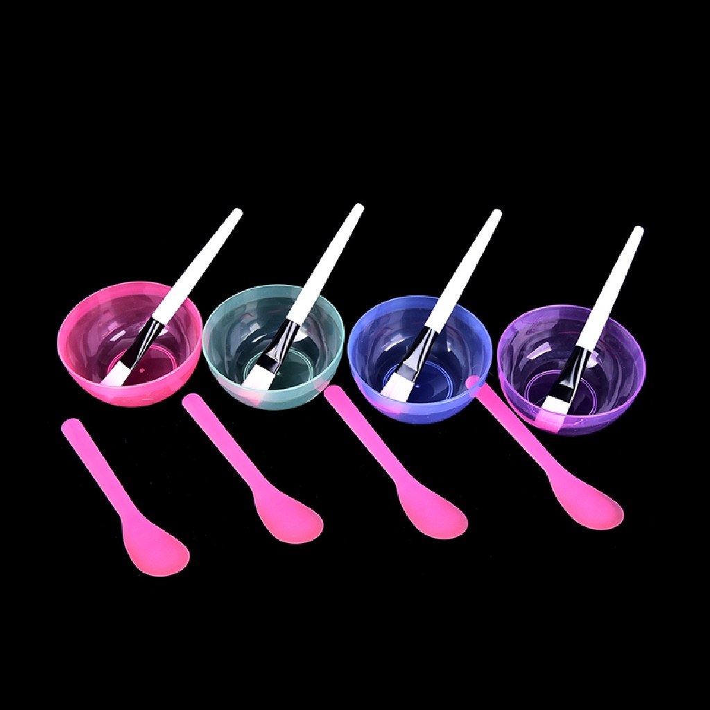 [OOID] Homemade Makeup Beauty DIY Facial Face Mask Bowl Brush Spoon Stick Tool Set ID