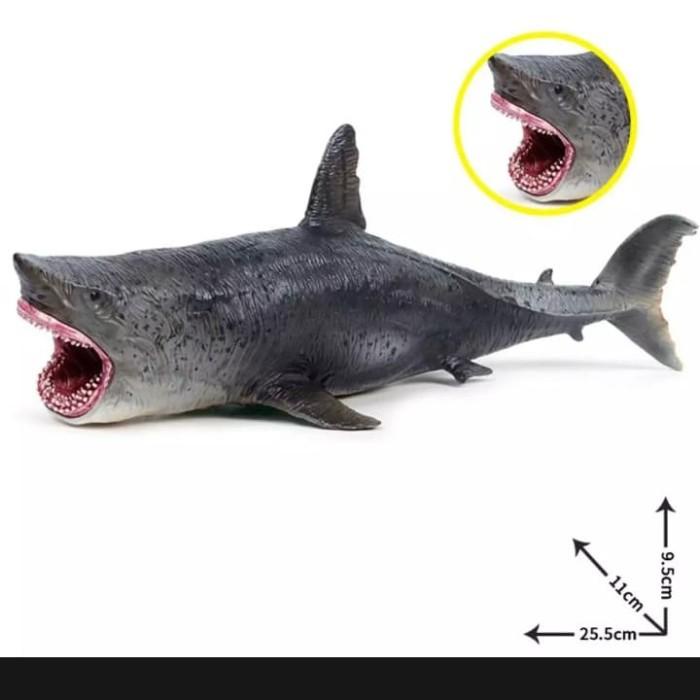 Mainan Dinosaurus/ Megalodon/ Mainan Ikan Hiu 041