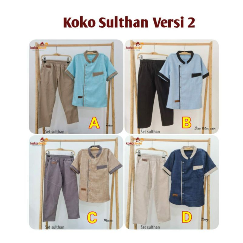 SET KOKO SULTHAN KAIN 2