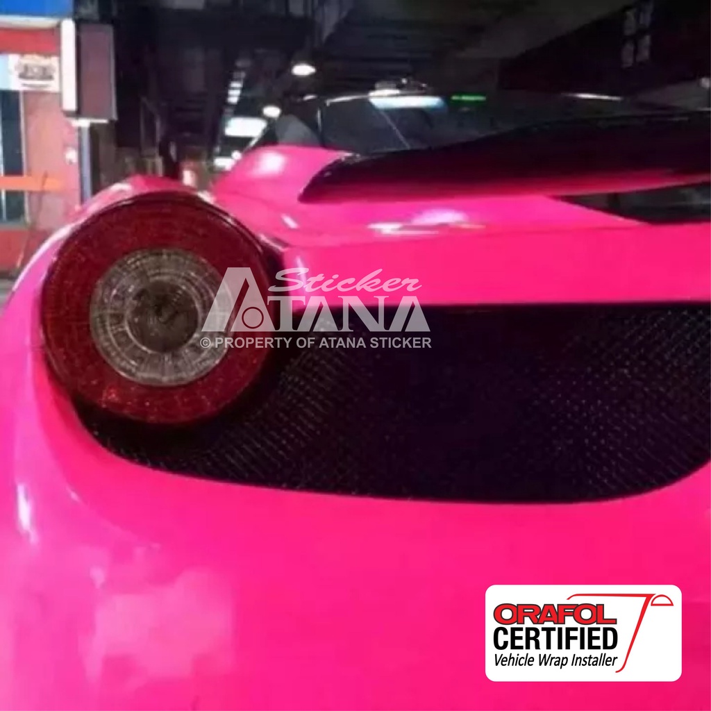 Skotlet Pink Glossy Oracal 651 Scotlet Merah Muda Gloss Stiker Metalik Kilap Gilap Meteran Sticker Decal Roll Scotlite Body Mobil Motor Matic Sepeda Scotlight Kasar Cat Dekorasi Kaca Kap Background Aquarium Furniture Nissan Swift Vitara Brezza Hyundai