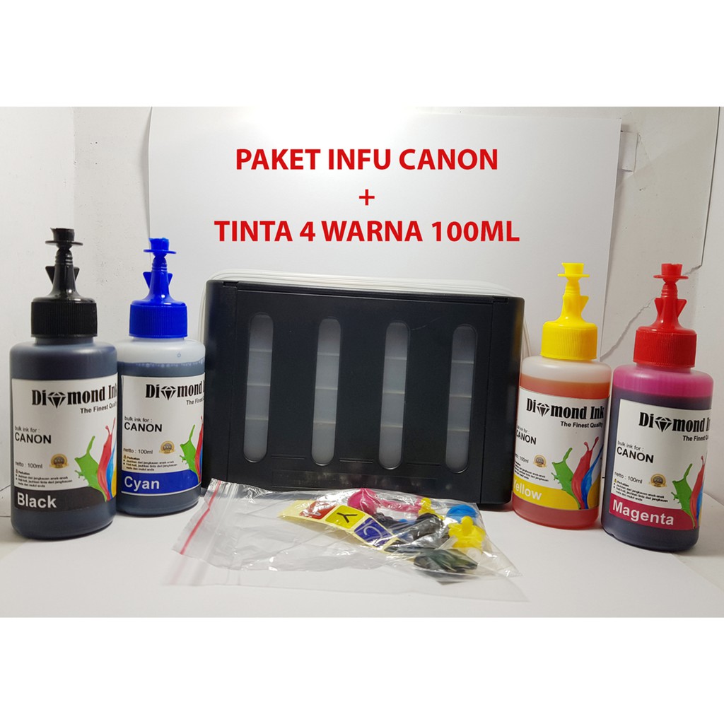 Infus Printer Canon 4warna 100ml