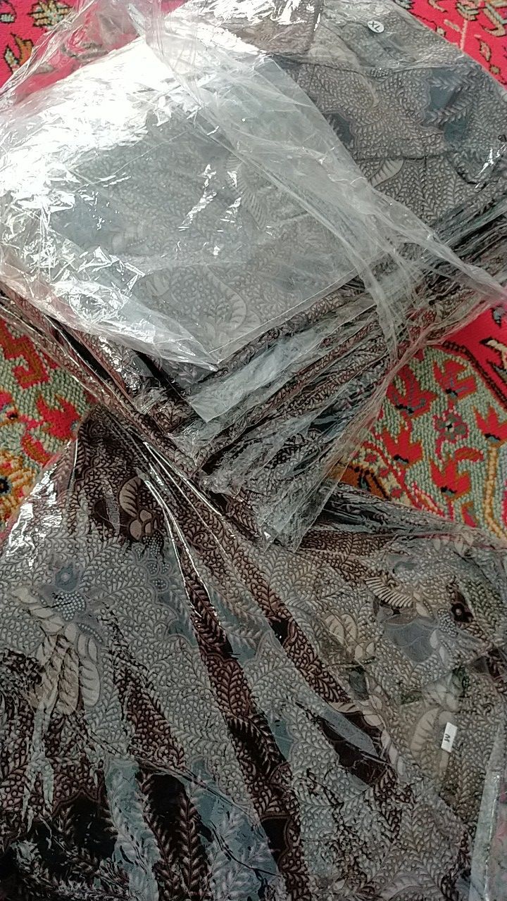 Kemeja Hem Batik Terviral Top 1 Di Shopee Original No Kw Ready Seragam Harga Grosir