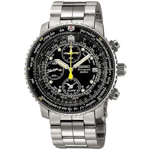Jam Seiko Pilot SNA411P1 / Flightmaster SNA411 Original & Bergaransi