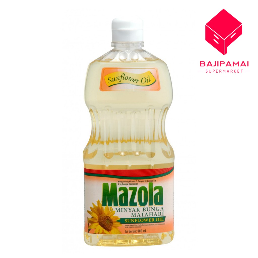 

Mazola Sunflower Oil 900 ml / Minyak Goreng