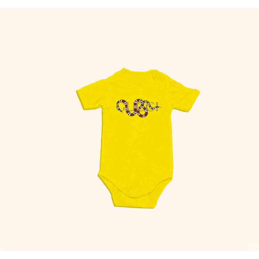 Jumper Bayi/Rumper/Bodysuit Gucc1 Snake Usia 0 sd 12 Bulan