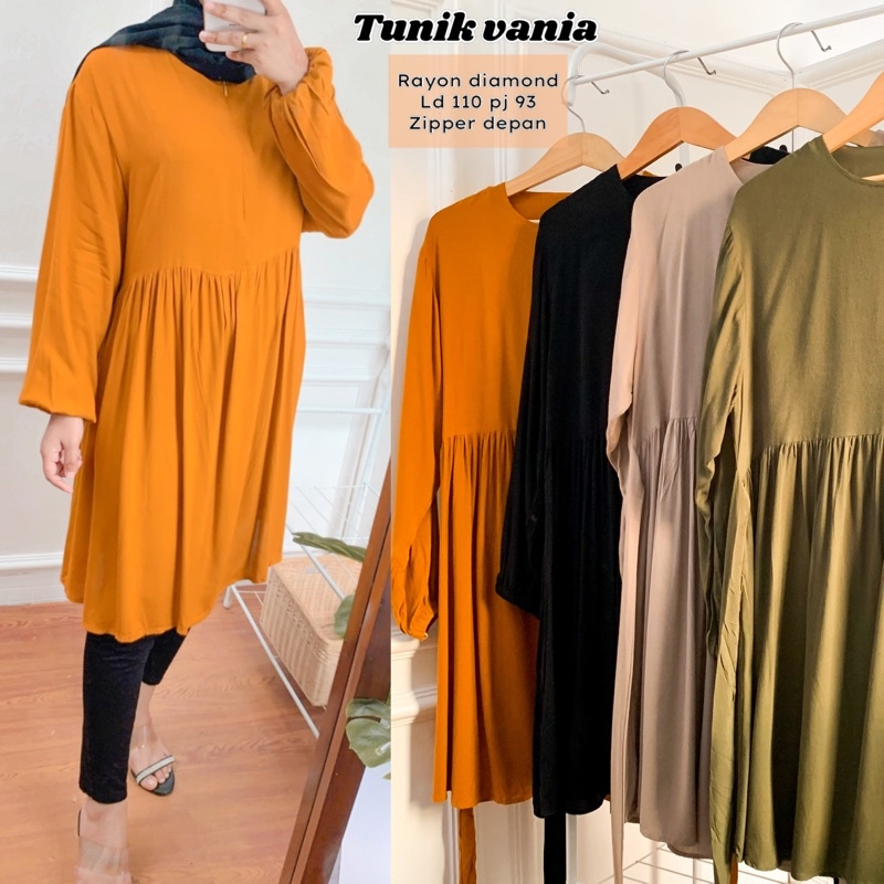 TUNIK VANIA // TUNIK RAYON PREMIUM