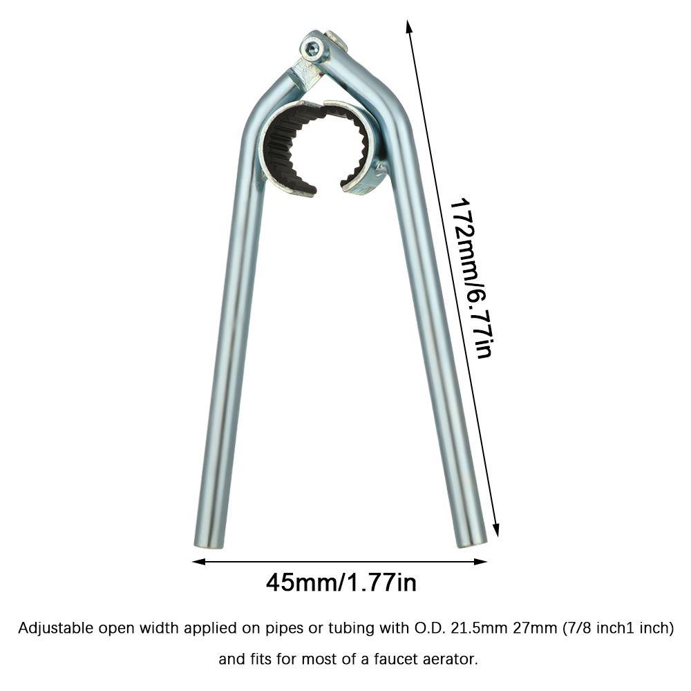 Nanas Tap Aerator Wrench Suku Cadang Pengganti Cabut Sekrup Alat Perbaikan Nozzle Aksesoris Cuci Baskom Spout