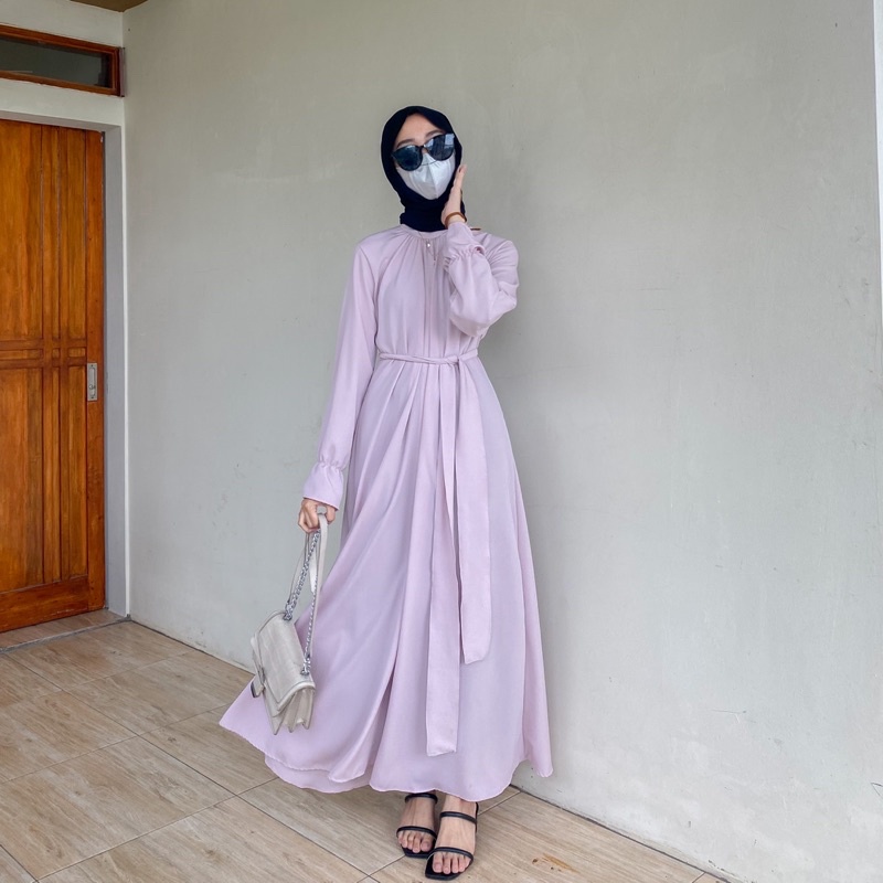 zora dress/simple dress/casual dress/dress premium crincle/dress chakira