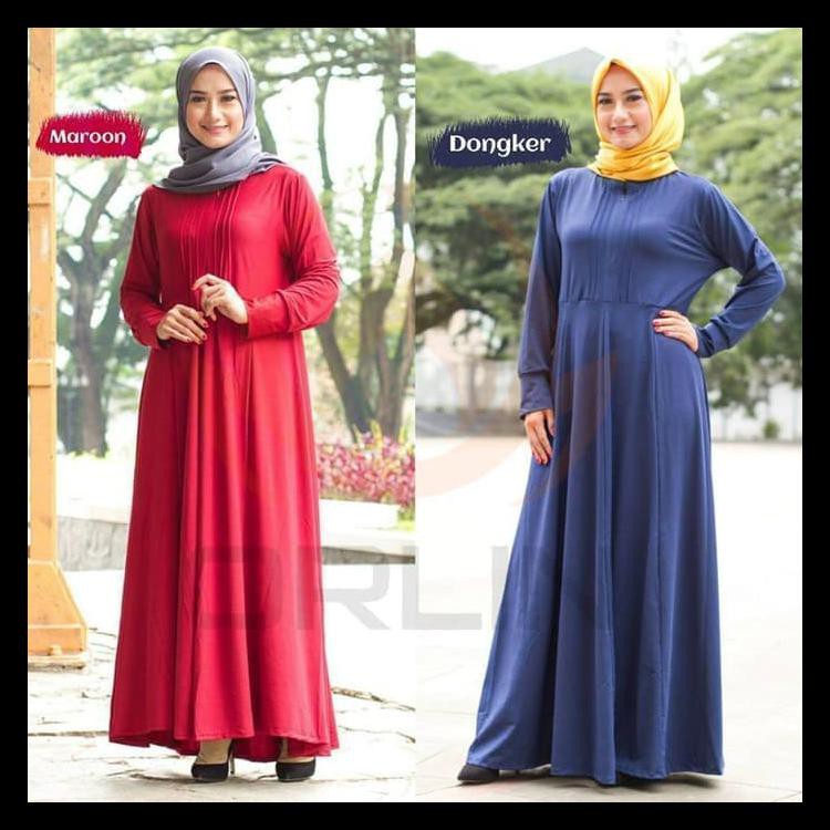 100%TERLARIS GAMIS POLOS JERSEY SUPER / GAMIS MODERN/ GAMIS JUMBO / GAMIS SYARI M 100% TERJAMIN