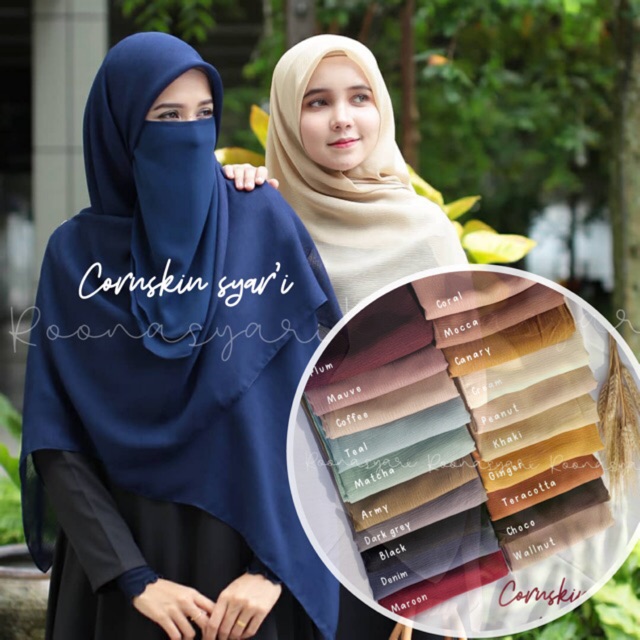 CORNSKIN SYAR'I JUMBO CORNSKIN SQUARE SYAR'I/JUMBO