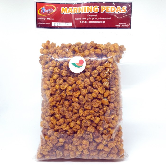 

RATU SNACK MARNING UNGKUL PEDAS 375gr | KRIPIK JAGUNG MANIS MATANG