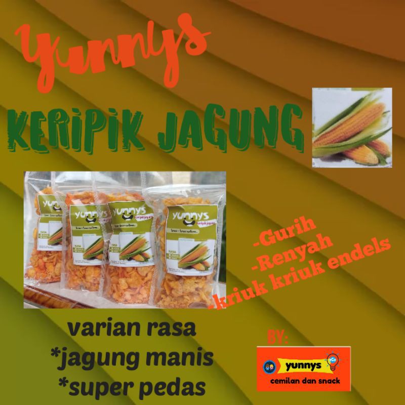 

emping jagung / keripik jagung